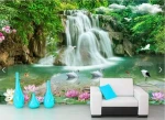 Kitchen Wallpaper Chinese Landscape Mural Papel De Parede Vermiculite Wallpaper Wallpaper Made In Germany