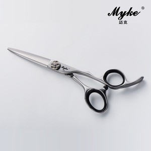 KR-55TB japan 440c stainless steel convex hair scissors