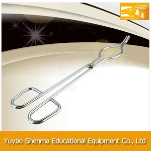 Laboratory clamp professional supplier stainless steel crucible tong