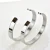 Import Ladies Bracelets Models Creative Custom Name ID Round Tag Cuff Bracelet Stainless Steel Jewelry 2017 from China