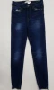 Ladies Deep Color Grinding Jeans From Bangladesh Stock Apparels