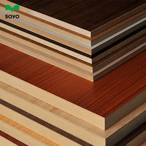 laminated mdf melamine board for furniture and decoration