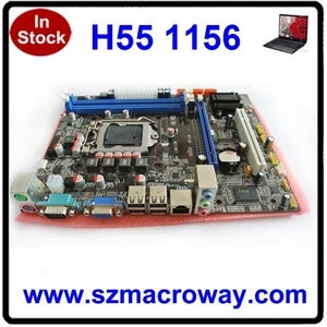 Laptop Chip Intel Mainboard LGA1156 DDR3 Stock OEM H55 Motherboard