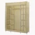 Import Large capacity and easy assemble armoire non-woven fabric wardrobe from China