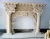 Large luxury classic hand carving decoration natural marble fireplace