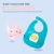Import Large Stock Baby Printed Three-dimensional Bib Soft Waterproof Printed Baby Bibs Silicone from China