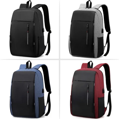 Latest Design 2024 Multifunctional Mens Backpacks Waterproof Bag Pack for Men Backpack  Black Backpack