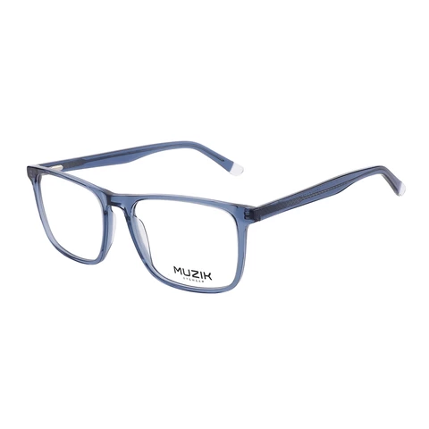 LC036 Transparent acetate square eyewear optical glasses frames