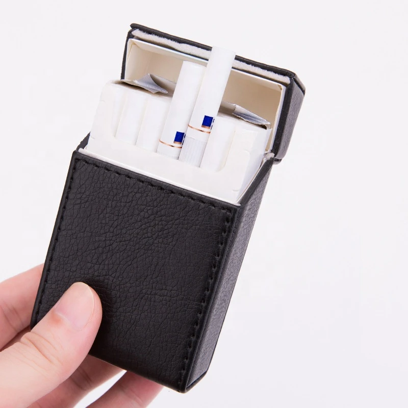 Leather Cigarette case For Men Casual Cigarette Box Wholesale