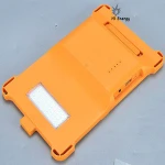 Led emergency light solar type with usb socket power bank