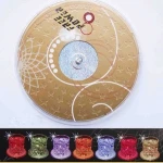 LED Flashing Coaster colorful electronic bottle pad flash light up cup mat luminous light emitting jottings placemat