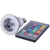 LED RGB Bulb 3W 16 Color Changing 3W LED RGB Light E27 GU10 E14 MR16 GU5.3 with 24 Key Remote Control LED Spotlights