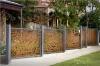 Light Weight Aluminum Laser Cutten Perforated Screen Fence Panels for Garden Decoration