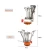 Import Lightweight 1-2 person outdoor camping cookware set picnic folding pot combination portable cooking set from China