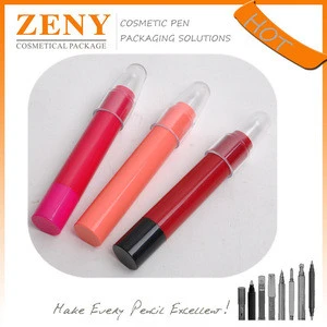 lip use twist up unique design cosmetic empty lipstick tube