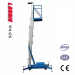 LISJL0.2-6 Movable electric hydraulic aluminium aerial work platform