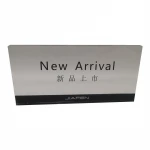 logo acrylic block acrylic engraved printing silk screen sticker etc clear customized logo acrylic sign block display name stand