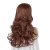 Import Long curly hair 26 inches hot selling rose net water wave wig from China