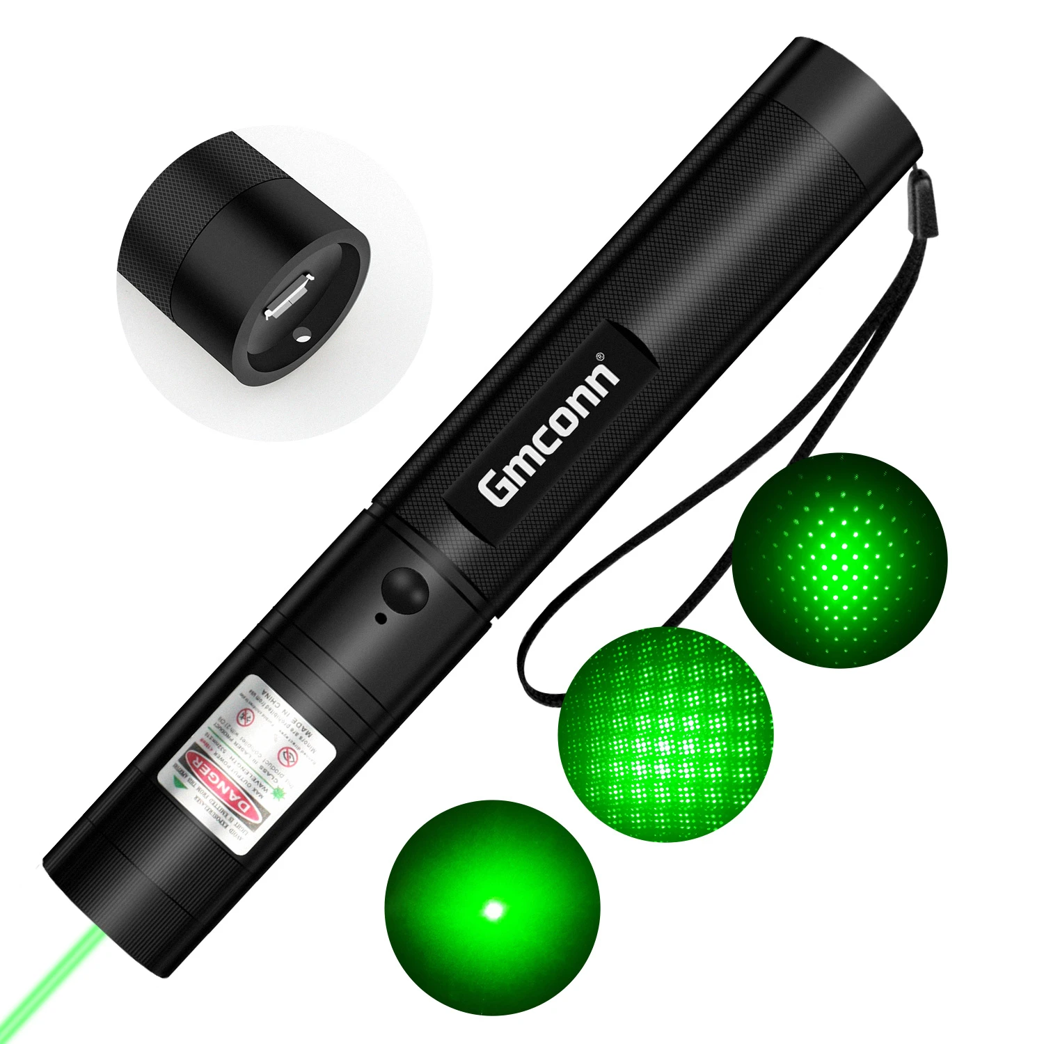 Long Range laser green pointer, Powerful cheap laser pointer Adjustable Focus Handheld usb laser pointer