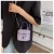 Import Lovely Girls Rhinestone Chain Crossbody Mini Purse Fashion Cute Small Bucket Bag Summer Women Purse 2022 from China