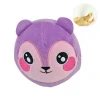 Lovely Memory Foam Stuffed  Anime  Plush Squirrel Stress Ball For  Adult and Kids