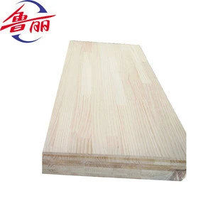 luli cheap price rubber wood acacia finger joint board