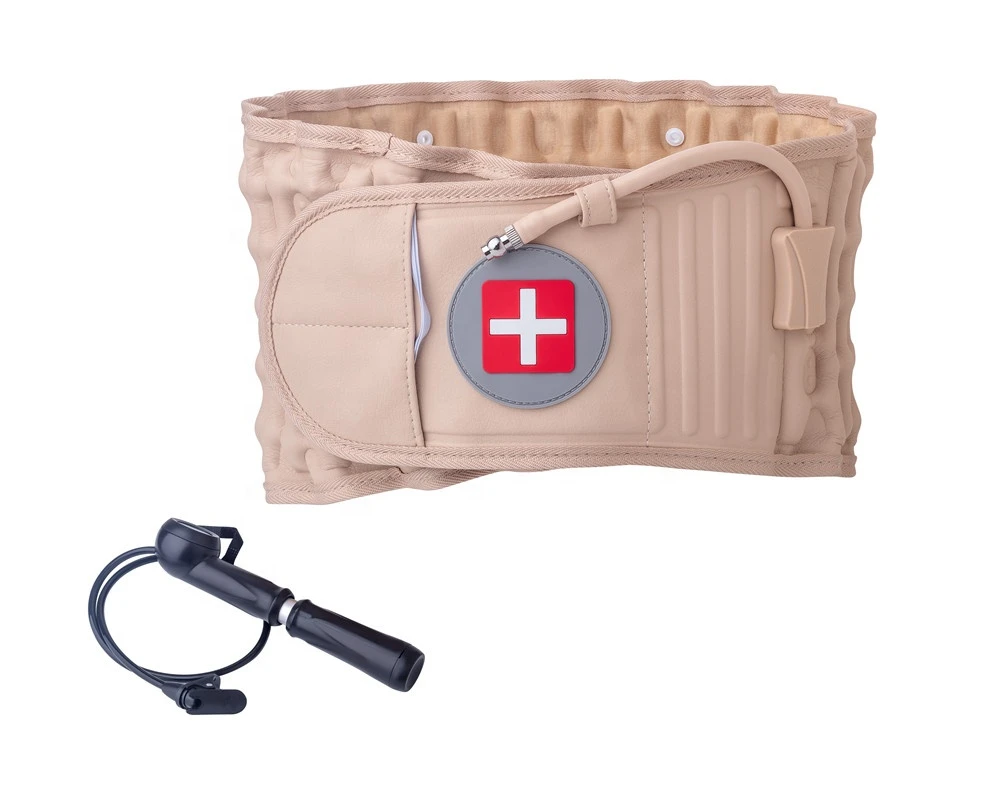 Lumbar Air Traction Belt Inflatable Against Waist Discomfort Medical Back Pain Support Waist Brace