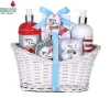 Luxurious Body Spa Bathroom Baskets Kit Natural Aromatic Shower Gel Body Lotion Bath Gift Sets