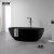Import Luxury Bathroom Solid Surface Stone Tub Thick Edge Villa Shower Tub Freestanding Bath Tub from Pakistan