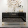 Luxury Scandinavian Style Sideboard Buffet Modern