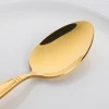 Luxury Stainless Steel Gold Cutlery Wedding Tableware for Restaurant Hotel