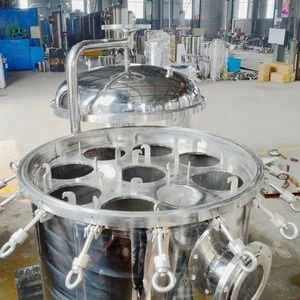 Manufacture quick-opening  stainless steel multi bag filter housing water bag filter housing for industrial filtering equipment