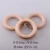 Import Manufacturer Direct Sale 40 ~ 80mm Beech Circle Ring Wood Crafts from China