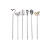 Import Manufacturer Stainless Steel Stir Sticks Customized Bar Tooling Cocktail Stirrer Swizzle Stick from China