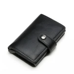 Manufacturer Wholesale Hot Selling Wallet ID Package Bus Card Case Aluminum Metal Card Holder