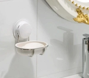 unique wall mounted suction bathroom soap dish