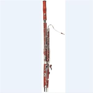 Maple body ebonite body nickel plated C key bassoon music instrument
