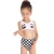 Import Matching Swimsuit Bikini Set Lovely Panda 2 Piece Swimwear Mother Daughter Mommy and Me Clothes Outfits Family Swimwear from China