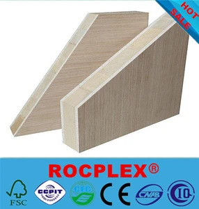 mdf faces pine core block board for door frame , blockboard from ROC