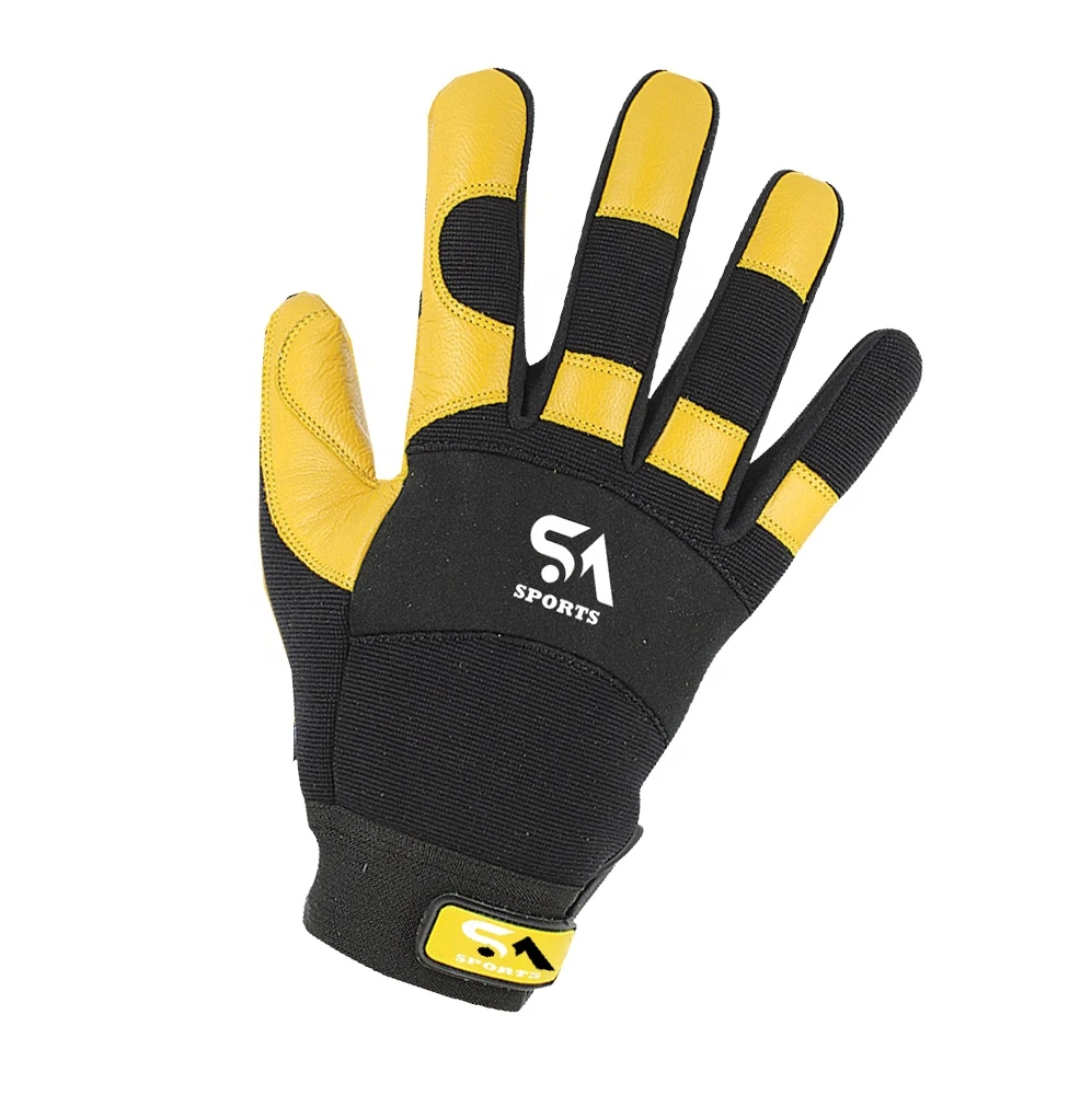 Mechanic Working Gloves Mechanical Safety Gloves Leather Safety Gloves