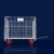 Import mesh box wire cage metal bin storage container steel wire mesh pallet container cage storage pallet basket box container from China