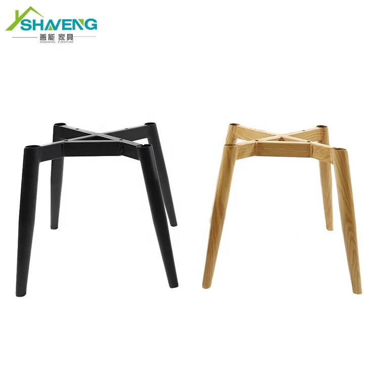 Metal furniture black gold cast iron dining chair legs