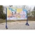 Import metal poster board mobile advertising board aluminum poster board from China