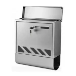 Metal Waterproof Wall Mount Stainless Steel Mailbox