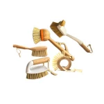 Metis Eco-friendly Kitchen Brush Set All Natural Fibre Wooden Floor Vegetable Dish Bottle Pot Brush Sisal Cleaning Brush