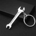 Mini Simulation Practical Tool Keychain Metal Wrench Pliers Key Pendant Creative Mens Key Small Gift
