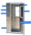 Import mini  stainless steel clean Blowing wind Intelligent voice air shower room for workshops enterprises factory hotel from China