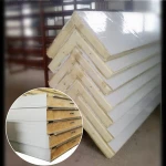 mobile cold room store building material construction material pu sandwich panel for wall and floor