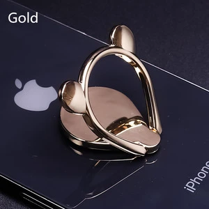 Mobile Phone Accessories 2020 Metal Phone Ring Holder for Mobile and Tablet Free Rotation Mobile Phone Stand
