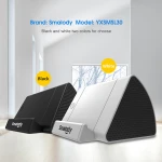 Mobile phone stand sound bar wireless sensor amplifier outdoor audio speaker with CE FCC ROHS